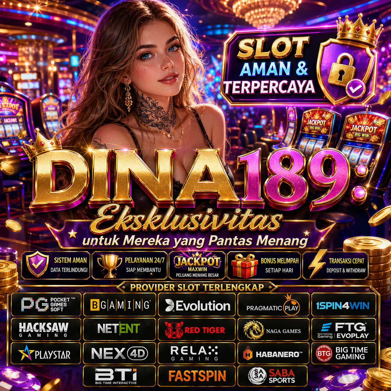 DINA189: Eksklusivitas untuk Mereka yang Pantas Menang by Hey siriusly